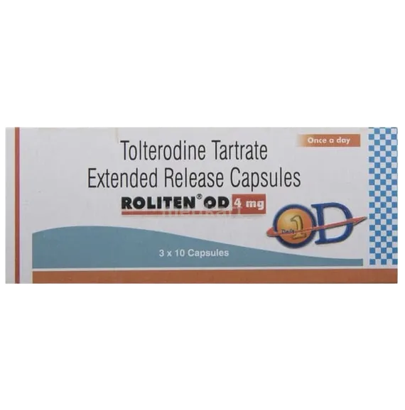 roliten od 4mg capsule 10's